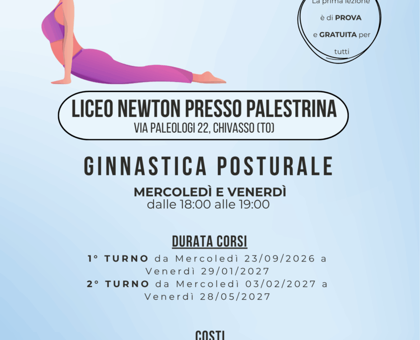 1_CHIVASSO - GINNASTICA POSTURALE